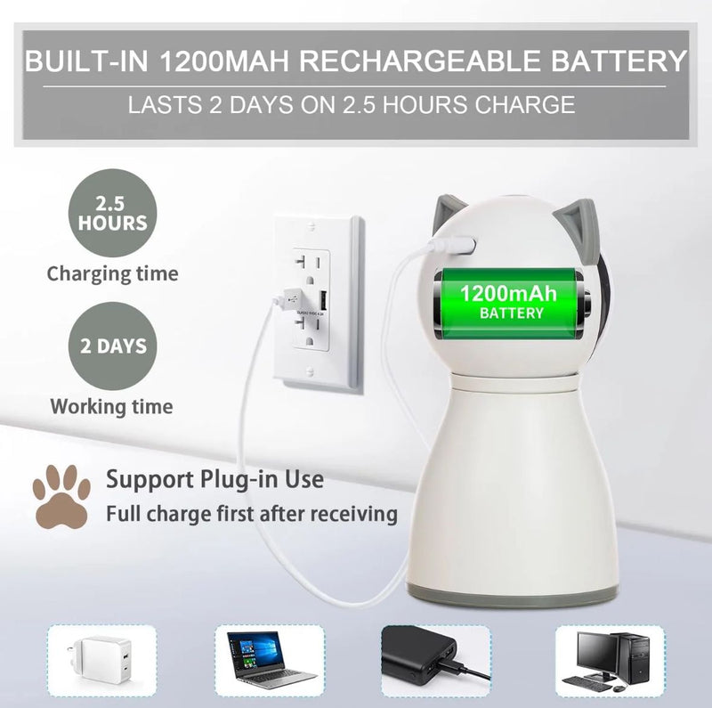 Juguetes De Gato Láser De Yve Life Para Gatos Interiores